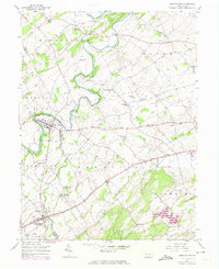Download a high-resolution, GPS-compatible USGS topo map for Abbottstown, PA (1974 edition)