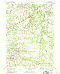 Download a high-resolution, GPS-compatible USGS topo map for Albion, PA (1970 edition)