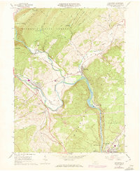 Download a high-resolution, GPS-compatible USGS topo map for Alexandria, PA (1973 edition)