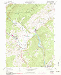 Download a high-resolution, GPS-compatible USGS topo map for Alexandria, PA (1983 edition)