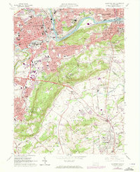 Download a high-resolution, GPS-compatible USGS topo map for Allentown East, PA (1973 edition)