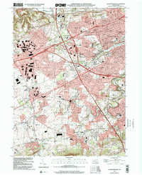 Download a high-resolution, GPS-compatible USGS topo map for Allentown West, PA (2001 edition)