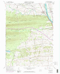 Download a high-resolution, GPS-compatible USGS topo map for Allenwood, PA (1973 edition)