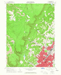 Download a high-resolution, GPS-compatible USGS topo map for Altoona, PA (1965 edition)