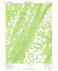 Download a high-resolution, GPS-compatible USGS topo map for Amaranth, PA (1973 edition)