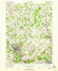 Download a high-resolution, GPS-compatible USGS topo map for Ambler, PA (1960 edition)