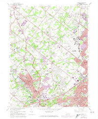 Download a high-resolution, GPS-compatible USGS topo map for Ambler, PA (1974 edition)