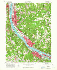 Download a high-resolution, GPS-compatible USGS topo map for Ambridge, PA (1966 edition)