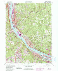Download a high-resolution, GPS-compatible USGS topo map for Ambridge, PA (1990 edition)