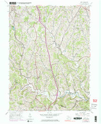 Download a high-resolution, GPS-compatible USGS topo map for Amity, PA (1983 edition)