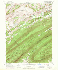 Download a high-resolution, GPS-compatible USGS topo map for Andersonburg, PA (1971 edition)
