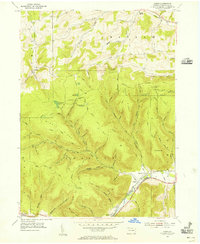 Download a high-resolution, GPS-compatible USGS topo map for Asaph, PA (1956 edition)