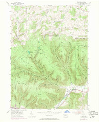 Download a high-resolution, GPS-compatible USGS topo map for Asaph, PA (1971 edition)
