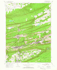 Download a high-resolution, GPS-compatible USGS topo map for Ashland, PA (1966 edition)