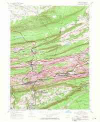 Download a high-resolution, GPS-compatible USGS topo map for Ashland, PA (1971 edition)