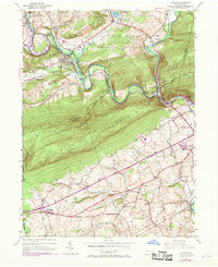 Download a high-resolution, GPS-compatible USGS topo map for Auburn, PA (1969 edition)