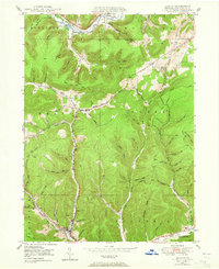 Download a high-resolution, GPS-compatible USGS topo map for Austin, PA (1965 edition)