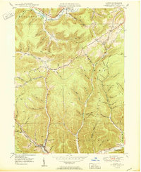 Download a high-resolution, GPS-compatible USGS topo map for Austin, PA (1950 edition)
