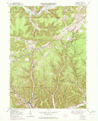 Download a high-resolution, GPS-compatible USGS topo map for Austin, PA (1972 edition)