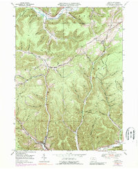 Download a high-resolution, GPS-compatible USGS topo map for Austin, PA (1989 edition)