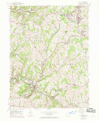 Download a high-resolution, GPS-compatible USGS topo map for Avella, PA (1969 edition)