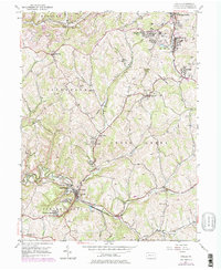 Download a high-resolution, GPS-compatible USGS topo map for Avella, PA (1979 edition)