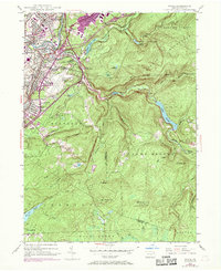 Download a high-resolution, GPS-compatible USGS topo map for Avoca, PA (1969 edition)