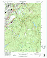 Download a high-resolution, GPS-compatible USGS topo map for Avoca, PA (1995 edition)