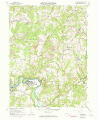 Download a high-resolution, GPS-compatible USGS topo map for Avonmore, PA (1973 edition)