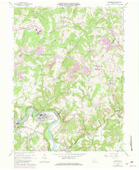 Download a high-resolution, GPS-compatible USGS topo map for Avonmore, PA (1982 edition)