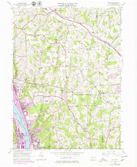 Download a high-resolution, GPS-compatible USGS topo map for Baden, PA (1979 edition)