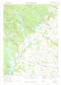 Download a high-resolution, GPS-compatible USGS topo map for Bakersville, PA (1973 edition)