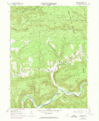 Download a high-resolution, GPS-compatible USGS topo map for Barbours, PA (1974 edition)