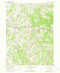 Download a high-resolution, GPS-compatible USGS topo map for Barkeyville, PA (1973 edition)