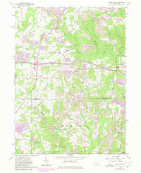 Download a high-resolution, GPS-compatible USGS topo map for Barkeyville, PA (1980 edition)