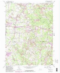 Download a high-resolution, GPS-compatible USGS topo map for Barkeyville, PA (1980 edition)