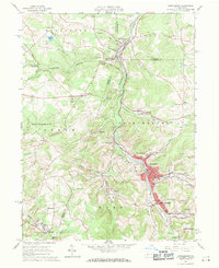 Download a high-resolution, GPS-compatible USGS topo map for Barnesboro, PA (1971 edition)