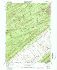 Download a high-resolution, GPS-compatible USGS topo map for Barrville, PA (1987 edition)