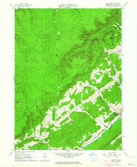 Download a high-resolution, GPS-compatible USGS topo map for Bear Knob, PA (1964 edition)
