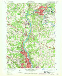 Download a high-resolution, GPS-compatible USGS topo map for Beaver Falls, PA (1970 edition)