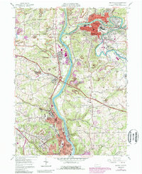 Download a high-resolution, GPS-compatible USGS topo map for Beaver Falls, PA (1989 edition)