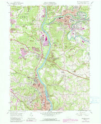 Download a high-resolution, GPS-compatible USGS topo map for Beaver Falls, PA (1990 edition)