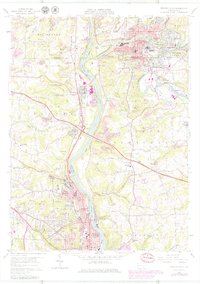 Download a high-resolution, GPS-compatible USGS topo map for Beaver Falls, PA (1979 edition)