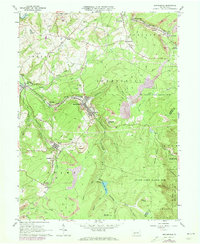 Download a high-resolution, GPS-compatible USGS topo map for Beaverdale, PA (1973 edition)