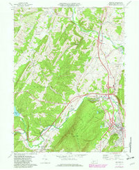 Download a high-resolution, GPS-compatible USGS topo map for Bedford, PA (1982 edition)