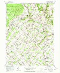 Download a high-resolution, GPS-compatible USGS topo map for Bedminster, PA (1974 edition)