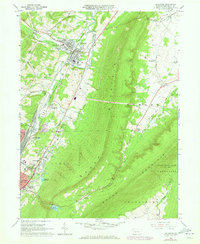 Download a high-resolution, GPS-compatible USGS topo map for Bellwood, PA (1973 edition)