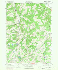 Download a high-resolution, GPS-compatible USGS topo map for Bentley Creek, PA (1971 edition)