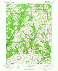 Download a high-resolution, GPS-compatible USGS topo map for Benton, PA (1967 edition)