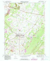 Download a high-resolution, GPS-compatible USGS topo map for Berlin, PA (1991 edition)